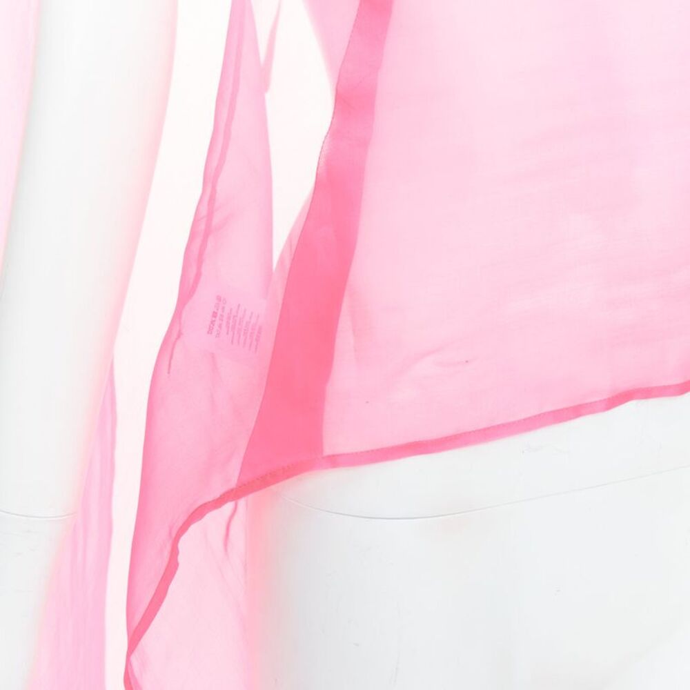 Dries Van Noten pink tie back top - Picture 6 of 6